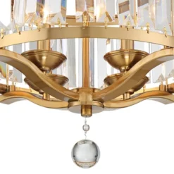 Vienna Full Spectrum Prava Modern Ceiling Light Semi Flush Mount Fixture 16 1/2" Wide Warm Brass 4-Light Crystal Drum For Bedroom Kitchen Living Room 8 Vienna Full Spectrum Prava Modern Ceiling Light Semi Flush Mount Fixture 16 1/2" Wide Warm Brass 4-Light Crystal Drum For Bedroom Kitchen Living Room -Safavieh Outlet Store GUEST 6b88db73 12aa 4882 8448 5436a3754219