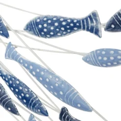 Metal Fish Wall Decor Blue - Olivia & May -Safavieh Outlet Store GUEST 6d6ce261 b98a 40e9 ace2 cab3d01055d3