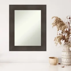 24" X 30" Non-Beveled William Rustic Woodgrain Wall Mirror - Amanti Art 10 24" X 30" Non-Beveled William Rustic Woodgrain Wall Mirror - Amanti Art -Safavieh Outlet Store GUEST 7029a719 bd88 40a1 af69 21f7a2d6d124