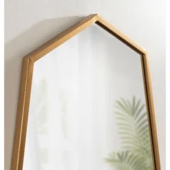 23" X 30" Hammell Framed Wall Mirror Gold - Kate & Laurel All Things Decor -Safavieh Outlet Store GUEST 708830cc 5920 4f72 a62b 7a7f7db7ae9e