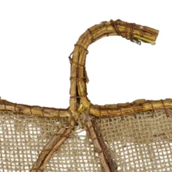 Northlight 19" Beige Burlap And Vine Pumpkin Fall Harvest Wall Hanging -Safavieh Outlet Store GUEST 72a9ee0f c661 437a b558 322896ede1fa