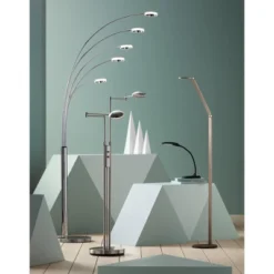 Possini Euro Design Magnum Modern Task Floor Lamp 61" Tall French Bronze Brown Metal LED Adjustable For Living Room Reading Bedroom Office House Home -Safavieh Outlet Store GUEST 72d397ae 1a9c 4173 95b1 b0ea60bbae47