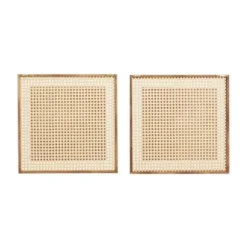 Farmhouse Wood And Metal Wall Decor Brown/Red - Olivia & May -Safavieh Outlet Store GUEST 7818223e 75c6 4c8c ba0a 4e57dba30c48