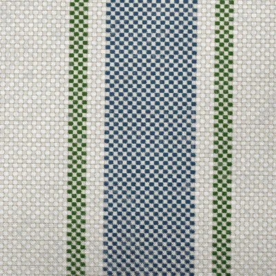 18"x18" Grain Sack Square Throw Pillow Blue - E By Design 1 18"x18" Grain Sack Square Throw Pillow Blue - E By Design