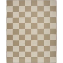 Nourison Washable Modern Jute Checkered Geometric Non-Skid Indoor Area Rug -Safavieh Outlet Store GUEST 7c8e38c5 38f5 4bc7 b863 91c93d983e8a