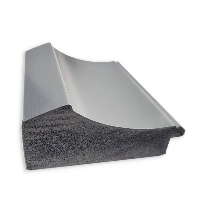 42" X 30" Non-Beveled Peak Polished Nickel Wall Mirror - Amanti Art 1 42" X 30" Non-Beveled Peak Polished Nickel Wall Mirror - Amanti Art