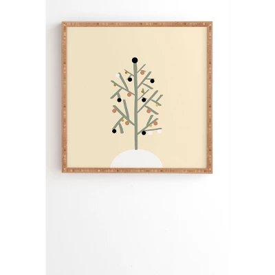 Viviana Gonzalez Light And Cozy Holiday Bamboo Framed Wall Art - Deny Designs 3 Viviana Gonzalez Light And Cozy Holiday Bamboo Framed Wall Art - Deny Designs - Image 3