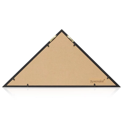 Reminded Military Burial Flag Display Case, Solid Wood Black Finish 4 Reminded Military Burial Flag Display Case, Solid Wood Black Finish - Image 4