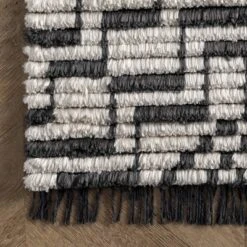 NuLOOM Celia Soft Shag Abstract Aztec Fringe Area Rug -Safavieh Outlet Store GUEST 7d8515af c31d 4015 aebd 1657868cc0e1