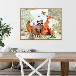 24" X 18" Fox Glen Collection By Victoria Borges Framed Canvas Wall Art - Amanti Art -Safavieh Outlet Store GUEST 7e4b4817 21fb 4acd af53 8347b4b2e97d
