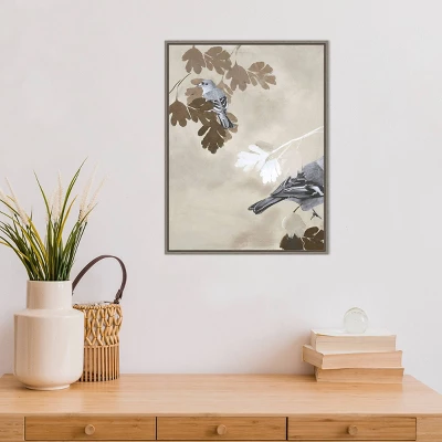 18" X 24" Bird 3 By Design Fabrikken Framed Canvas Wall Art - Amanti Art 3 18" X 24" Bird 3 By Design Fabrikken Framed Canvas Wall Art - Amanti Art - Image 3