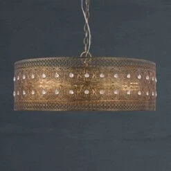 23.5" 3-Light Bryar Chandelier Brass/Crystal - River Of Goods -Safavieh Outlet Store GUEST 7f85db4d 7c95 4e77 8698 30f626d69aa9