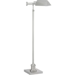 Regency Hill Industrial Adjustable Swing Arm Pharmacy Floor Lamp With USB Charging Port 54" Tall Brushed Nickel For Living Room -Safavieh Outlet Store GUEST 813ecb17 4218 4d47 9e3a 0737df7e4c6b