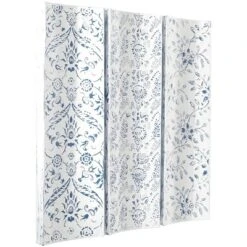 Set Of 3 Metal Floral Wall Decors With Embossed Details White - The Novogratz -Safavieh Outlet Store GUEST 8209fdb9 5423 46c5 bcfe b2c775a2eb46