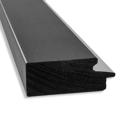 32" X 32" Non-Beveled Eva Black Silver Wall Mirror - Amanti Art 1 32" X 32" Non-Beveled Eva Black Silver Wall Mirror - Amanti Art