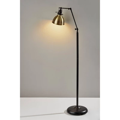 Alden Floor Lamp Bronze - Adesso 2 Alden Floor Lamp Bronze - Adesso - Image 2
