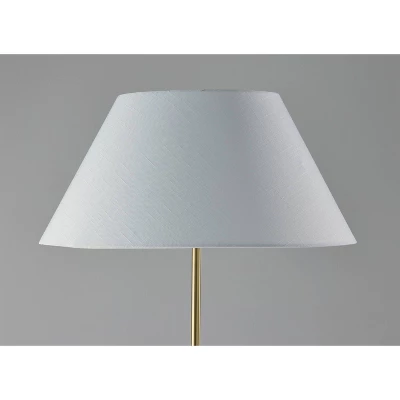 Harvey Floor Lamp Black - Adesso 1 Harvey Floor Lamp Black - Adesso