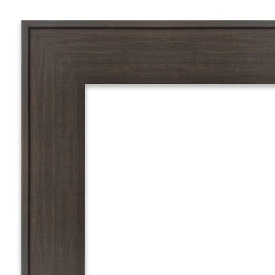 24" X 30" Non-Beveled William Rustic Woodgrain Wall Mirror - Amanti Art 2 24" X 30" Non-Beveled William Rustic Woodgrain Wall Mirror - Amanti Art - Image 2