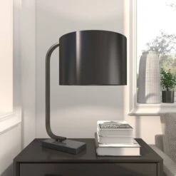 Traditional Metal Table Lamp Black - Olivia & May -Safavieh Outlet Store GUEST 8775f56e 68d4 4f3f b2a4 722e262a6262