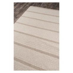 3'6"x5'6" Stripe Woven Accent Rug Beige - Momeni -Safavieh Outlet Store GUEST 89074d8a 8fec 4a47 a759 0686332c4771