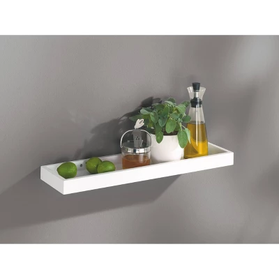 15.7" X 5.9" Loggia Shelf White - Dolle Shelving 1 15.7" X 5.9" Loggia Shelf White - Dolle Shelving