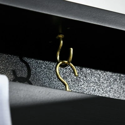 HOMCOM 24" X 32" Jersey Display Case, Memorabilia Acrylic Shadow Box With And Hanger, Black 5 HOMCOM 24" X 32" Jersey Display Case, Memorabilia Acrylic Shadow Box With And Hanger, Black - Image 5