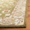 2'3"x8' Floral Tufted Runner Rug Moss Green/Ivory - Safavieh