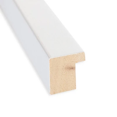 30" X 24" Non-Beveled Svelte Silver Wood Wall Mirror - Amanti Art 1 30" X 24" Non-Beveled Svelte Silver Wood Wall Mirror - Amanti Art