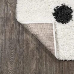 Pere Modern Charcoal Dot Shag Area Rug - JONATHAN Y -Safavieh Outlet Store GUEST 8aeb1d86 a5d1 44be b696 bcd55581d258