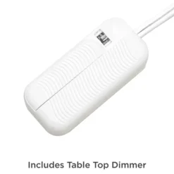 360 Lighting Sergio Modern Accent Table Lamps 23 1/2" High Set Of 2 Acrylic Chrome USB Charging Port White Drum For Bedroom Living Room Bedside Desk -Safavieh Outlet Store GUEST 8b0468f4 1ce9 4e33 b8bb 2d72cd996834