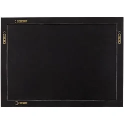 Noble Park Rectangular Vanity Wall Mirror Vintage Rustic Farmhouse Beaded Gray Washed Wood Frame 25 1/2" Wide For Bathroom Bedroom Living Room House -Safavieh Outlet Store GUEST 8d087558 325b 47ef 9467 fea09c1dd581