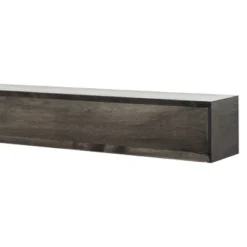 Modern Ember Autumn Wood Fireplace Mantel Shelf With Angled Corner Accents -Safavieh Outlet Store GUEST 8d8b8414 e7aa 4441 9cd0 012a16983574