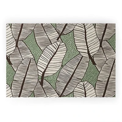 Alisa Galitsyna Tropical Banana Leaves Pattern Welcome Mat - Society6 6 Alisa Galitsyna Tropical Banana Leaves Pattern Welcome Mat - Society6 - Image 6