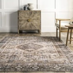 NuLOOM Devin Machine Washable Vintage Medallion Area Rug -Safavieh Outlet Store GUEST 8f2e5dd2 b933 4b77 bdf2 bf0dbb5a2f0a