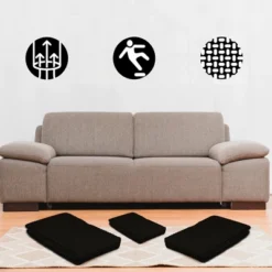 Nevlers Non-Slip Grip Pad For Rugs 9'x12' - Black 9 Nevlers Non-Slip Grip Pad For Rugs 9'x12' - Black -Safavieh Outlet Store GUEST 90ee3aa3 ae75 4e62 b9b8 8cecd11dcf68