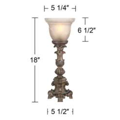 Regency Hill French LED Uplight Desk Table Lamp 18" High Beige Wash Candlestick Alabaster Glass Shade For Bedroom Bedside Office 12 Regency Hill French LED Uplight Desk Table Lamp 18" High Beige Wash Candlestick Alabaster Glass Shade For Bedroom Bedside Office -Safavieh Outlet Store GUEST 910fafbb 020c 4662 aaae 061aa96e0b35