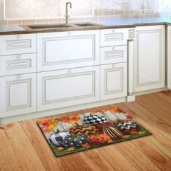 Briarwood Lane Patterned Pumpkins Autumn Doormat Leaves Indoor Ou -Safavieh Outlet Store GUEST 92553849 49ae 4205 bbed f7d123a43201