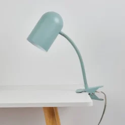 15" Carter Clip-Arm Desk Lamp With Adjustable Gooseneck Matte Teal - Globe Electric -Safavieh Outlet Store GUEST 92601454 4937 4a3d a2bd d58aac7defa8