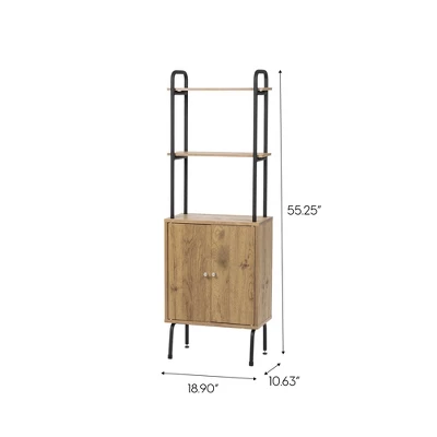 IRIS Storage Cabinet With Doors And Shelves 1 IRIS Storage Cabinet With Doors And Shelves