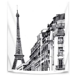 Americanflat Paris By Claudia Libenberg Wall Tapestry -Safavieh Outlet Store GUEST 9734d2e0 9986 4282 b729 1ea5e045accb