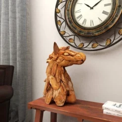 Amazing Animals Rustic Horse Head Sculpture (24") - Olivia & May -Safavieh Outlet Store GUEST 97b77408 2d87 455d acde 7492cb0fddfa