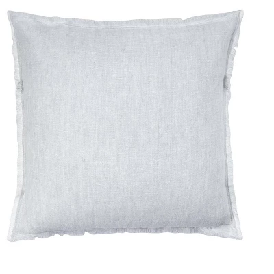 Light Grey Crossdye Down Alternative So Soft Linen Pillow 7 Light Grey Crossdye Down Alternative So Soft Linen Pillow - Image 7