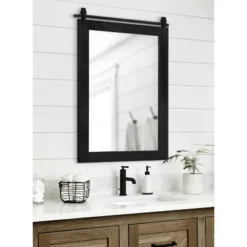 26" X 39" Cates Rustic Wall Mirror Black - Kate & Laurel All Things Decor 11 26" X 39" Cates Rustic Wall Mirror Black - Kate & Laurel All Things Decor -Safavieh Outlet Store GUEST 9abe1579 8e87 4397 a4cc bf30b0309ec2