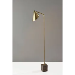 Hawthorne Floor Lamp Antique Brass - Adesso -Safavieh Outlet Store GUEST 9ca48a3c bf17 49df af17 8f928ad68fad