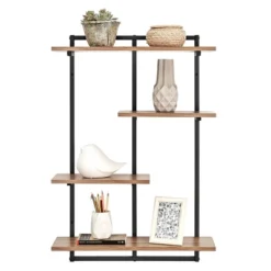 34.5" X 23.6" Rhodes 4 Tier Modern Floating Windowsill Wall Shelf Unit - Danya B. -Safavieh Outlet Store GUEST 9d46e6fe 41ec 4cb2 9d36 9bcdeb9f66a5
