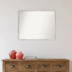 30" X 24" Non-Beveled Svelte Silver Wood Wall Mirror - Amanti Art 15 30" X 24" Non-Beveled Svelte Silver Wood Wall Mirror - Amanti Art -Safavieh Outlet Store GUEST 9d48d30a 962d 47c2 8c25 8b68445a20f6