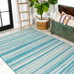Castara Wavy Stripe Modern Indoor/Outdoor Area Rug - JONATHAN Y -Safavieh Outlet Store GUEST 9d8b3cac 75ff 4c1f bed7 23d70fa0f5da