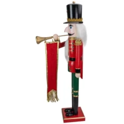 Northlight 36" Red And Green Christmas Nutcracker Soldier With Horn -Safavieh Outlet Store GUEST 9de843cd d2e5 4c3a 8ff5 a216352c4d47