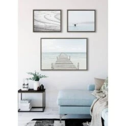 23" X 33" (Set Of 3) Sylvie Ocean Beach Framed Wall Canvas Set Gray - Kate & Laurel All Things Decor 10 23" X 33" (Set Of 3) Sylvie Ocean Beach Framed Wall Canvas Set Gray - Kate & Laurel All Things Decor -Safavieh Outlet Store GUEST 9df01921 c213 4ec1 9b1d c8eebe14dfe8