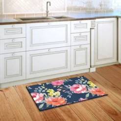 Watercolor Floral Spring Doormat Indoor Outdoor 30" X 18" Briarwood Lane -Safavieh Outlet Store GUEST 9e13baa3 9c43 45b2 9349 d8e1e7f97a22
